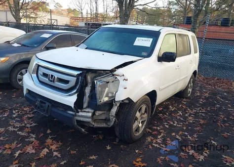 2010 Honda Pilot Ex-L from USA, damaged, VIN 5FNYF4H52AB026630